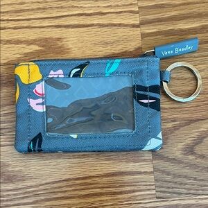 Vera Bradley Multicolor ID Holder with Key Ring